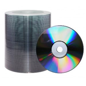 3000rpm Grade B Shrink DVD-R 4.7GB / 120 Minutes Blank Discs 100 Pack